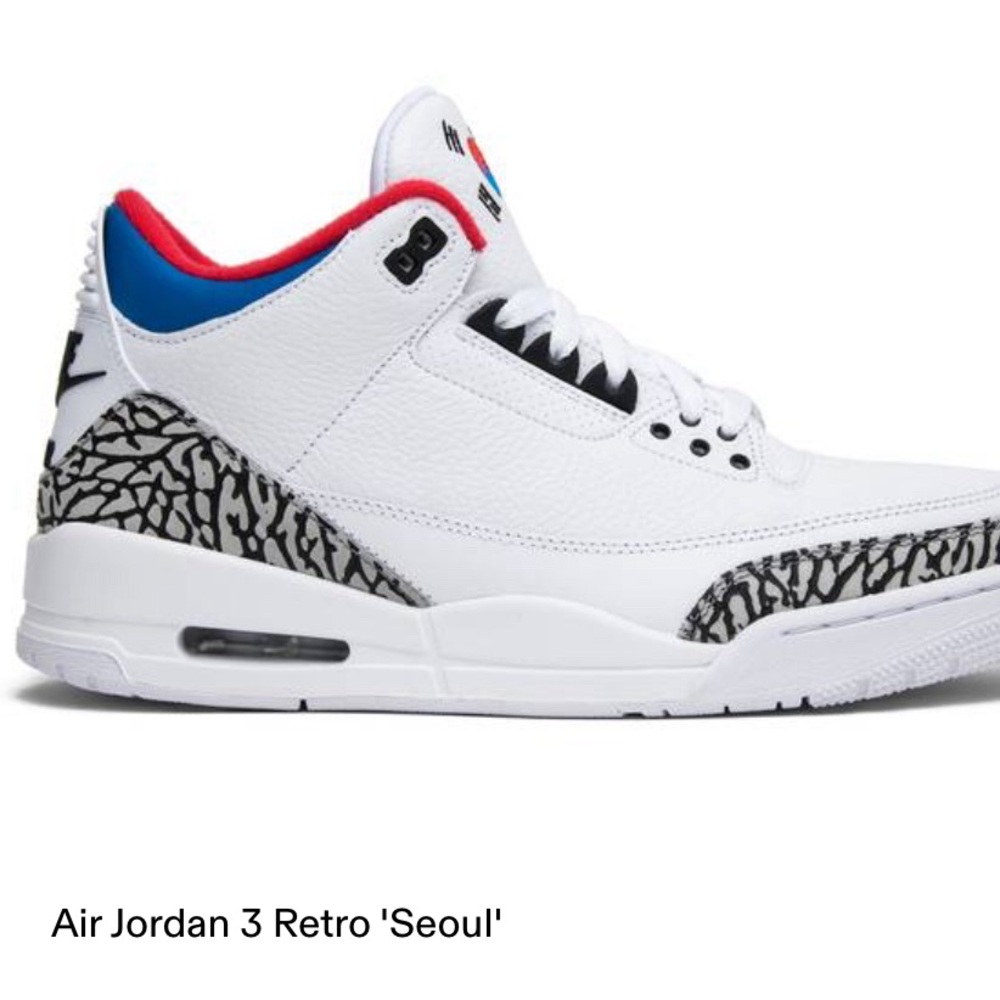 Jordan 3 “Seoul” ‘88 Olympics